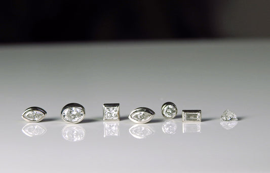 Diamonds of all shapes and sizes