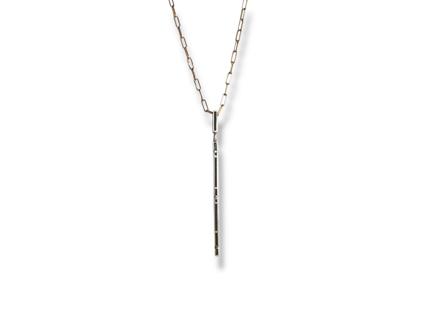 Pencil limestone inlay