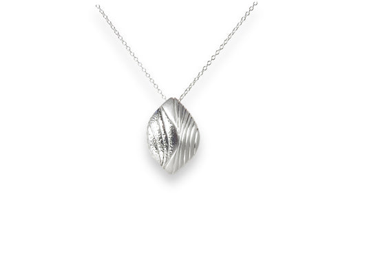 Layered leaf necklace, by ZEALmetal, Nicole Horlor, in Kingston, ON, Canada