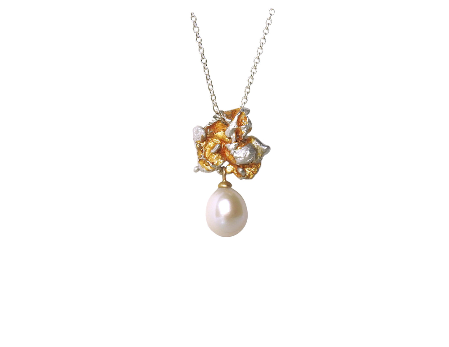Pearl drop pendant by ZEALmetal, Nicole Horlor, in Kingston, ON, Canada