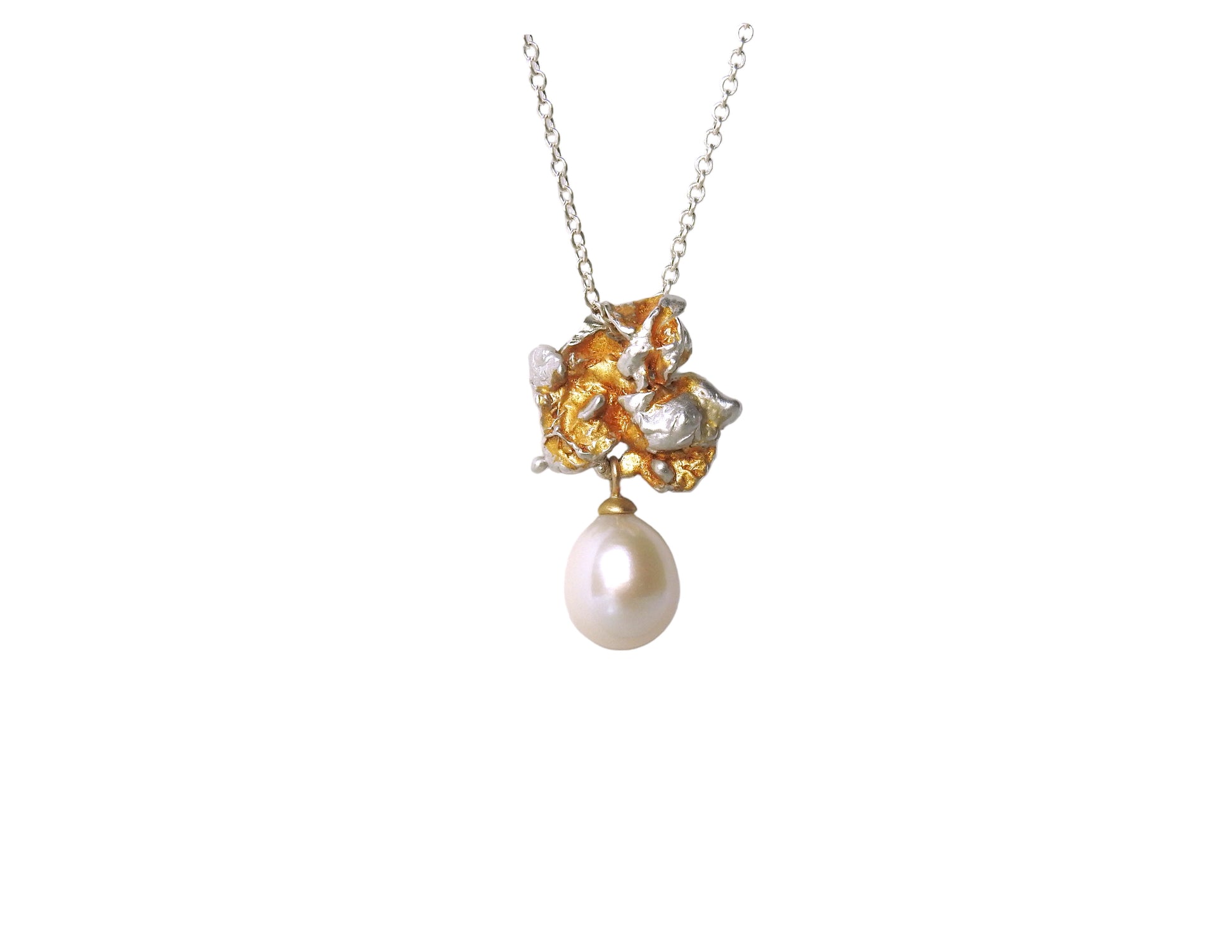 Pearl drop pendant by ZEALmetal, Nicole Horlor, in Kingston, ON, Canada