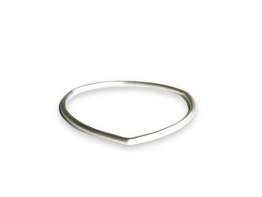 Soft triangle bangle