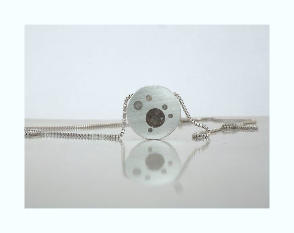 Limestone inlay floater