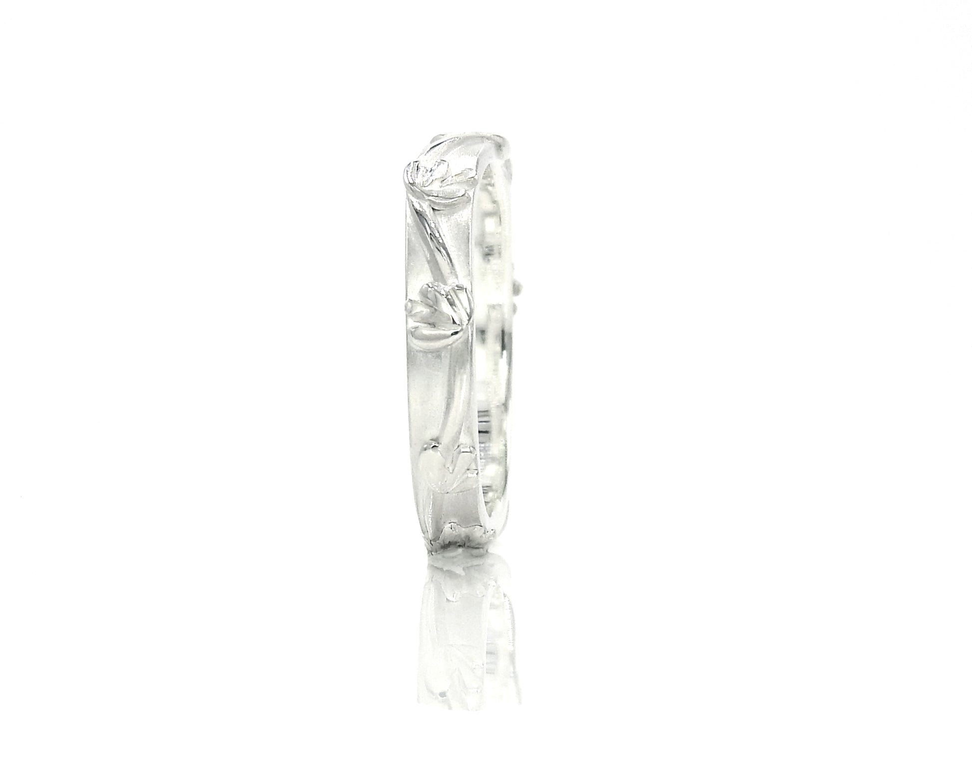 Into the garden "blossom" ring in gold or platinum, by ZEALmetal, Nicole Horlor, Kingston, ON, Canada