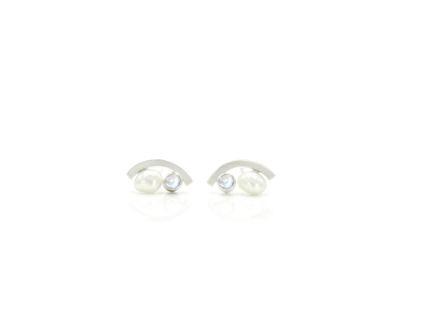 Wabi-Sabi studs by ZEALmetal, Nicole Horlor, Kingston, ON, Canada
