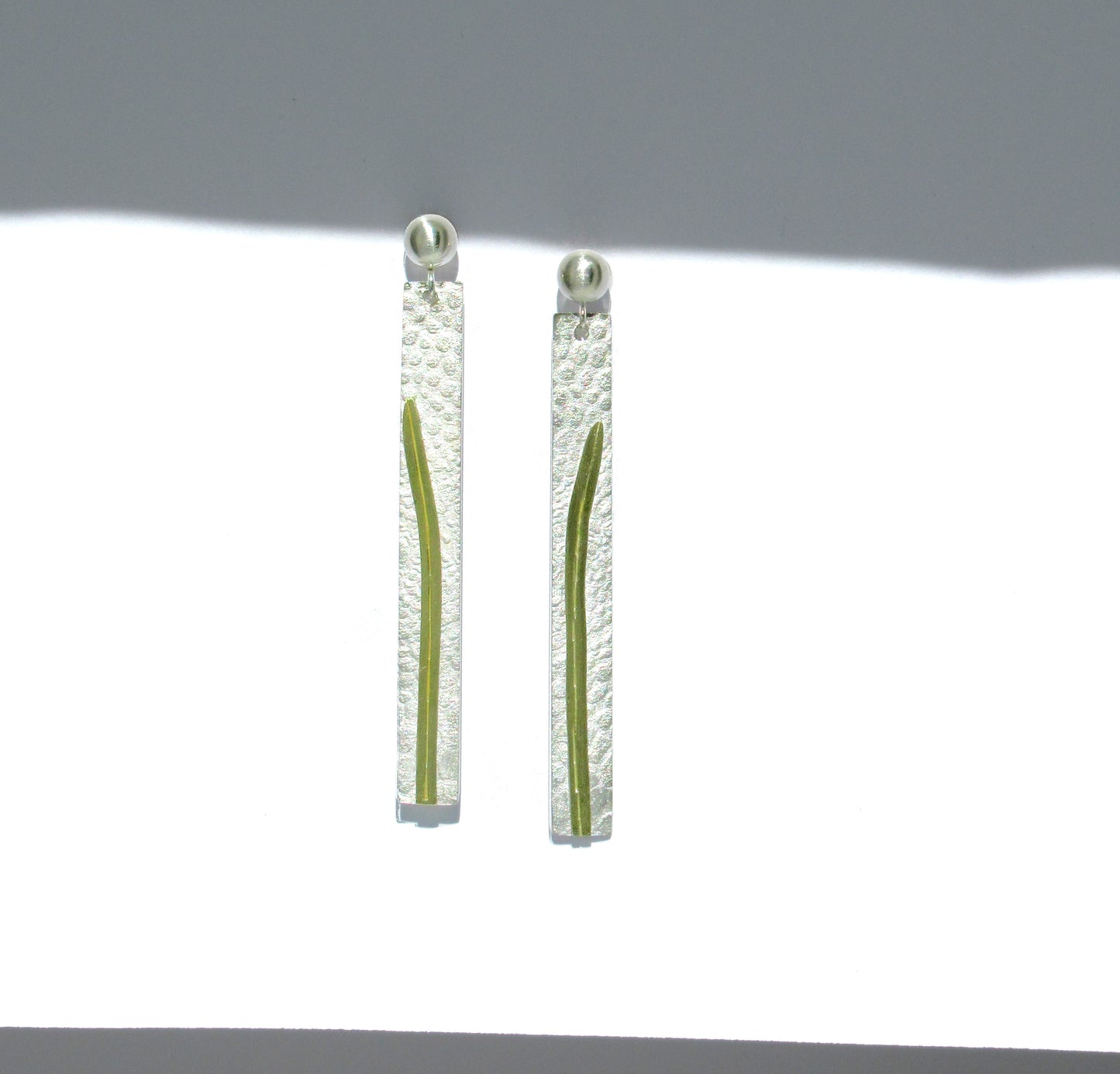 Handmade gold and silver earrings by ZEALmetal, Nicole Horlor, in Kingston, ON, Canada