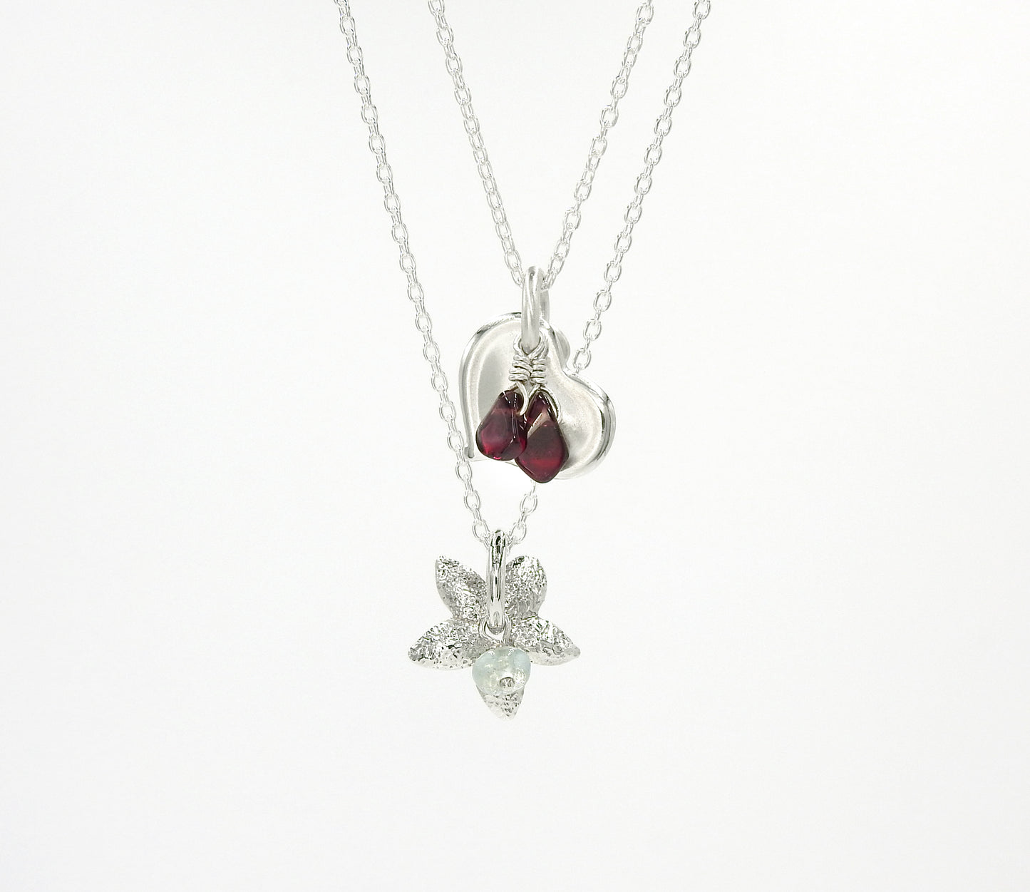 Heart and star necklace by ZEALmetal, Nicole Horlor, in Kingston, ON Canada