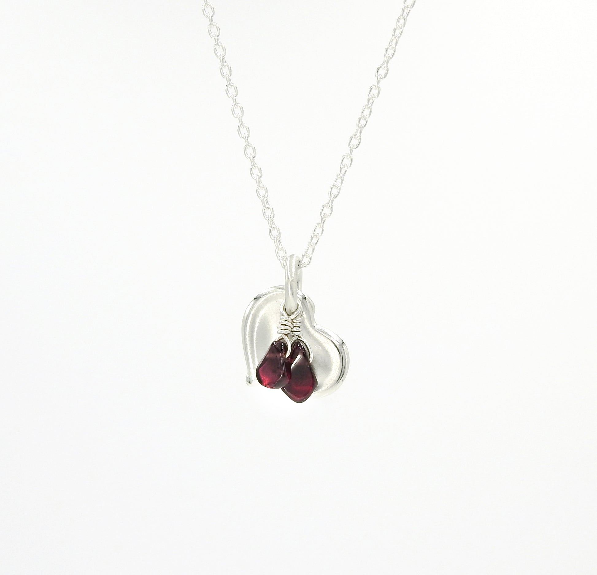 Heart necklace by ZEALmetal, Nicole Horlor, in Kingston, ON Canada