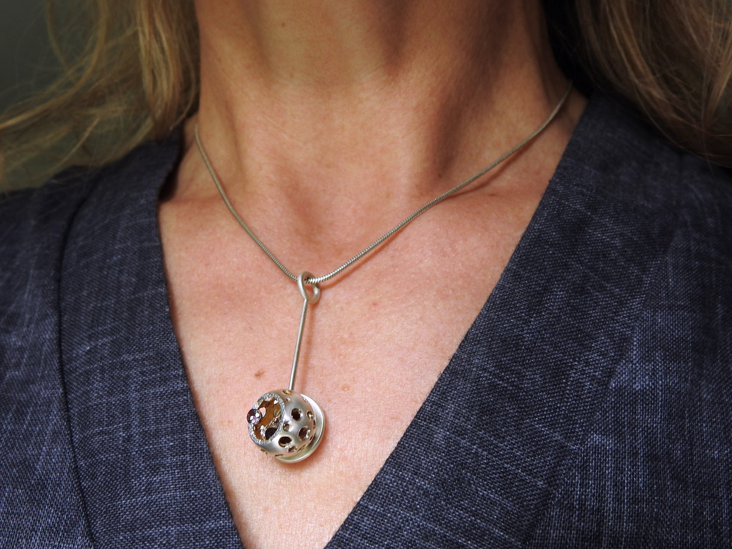 Necklaces made by ZEALmetal, Nicole Horlor, Kingston, ON, Canada Edit alt text