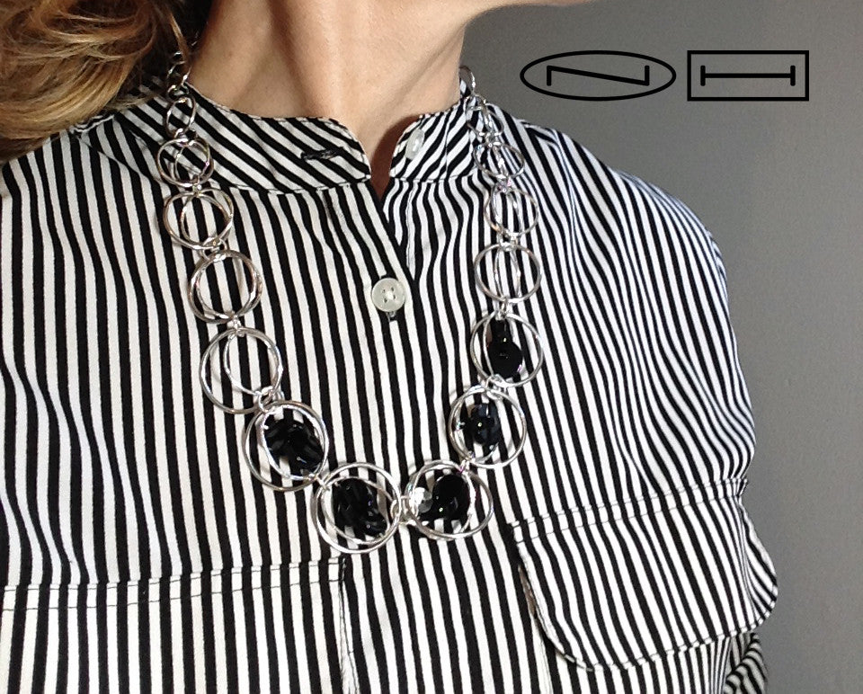 Handmade necklace by ZEALmetal, Nicole Horlor, Kingston, ON, Canada