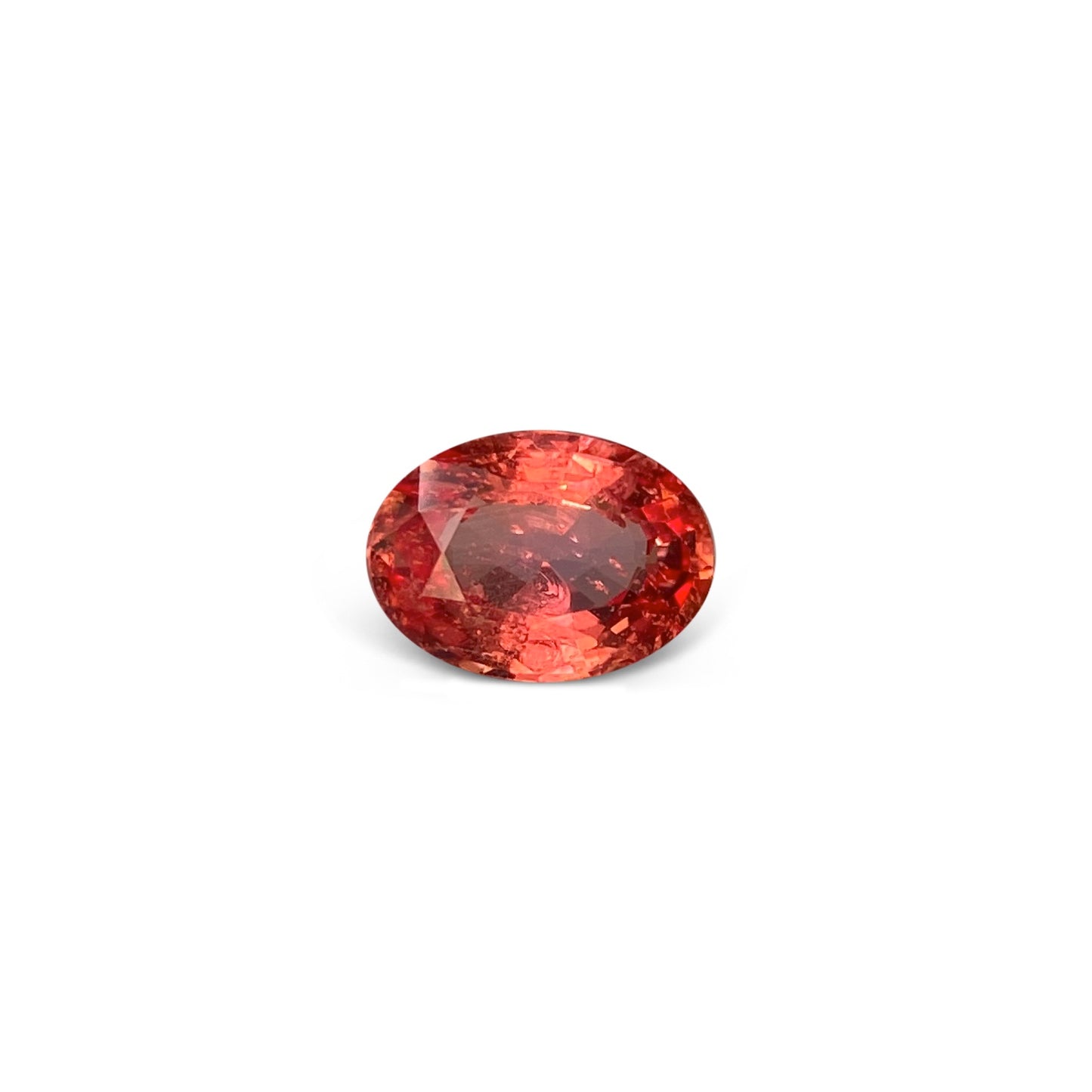 Padparadscha Sapphire Oval