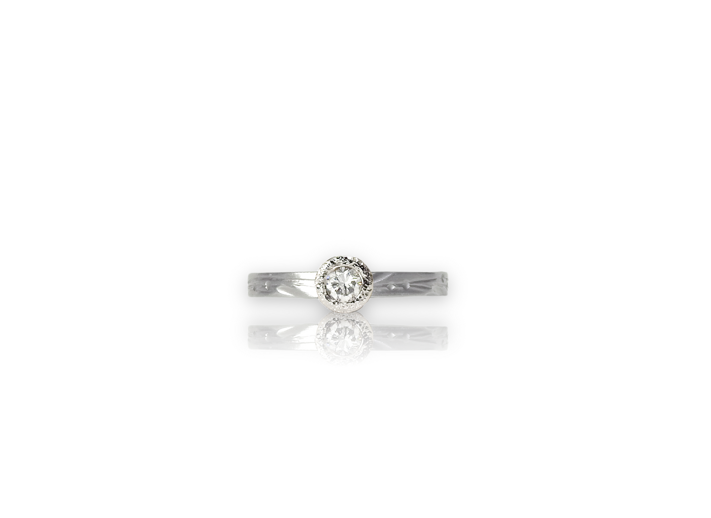 Planish Bezel setting