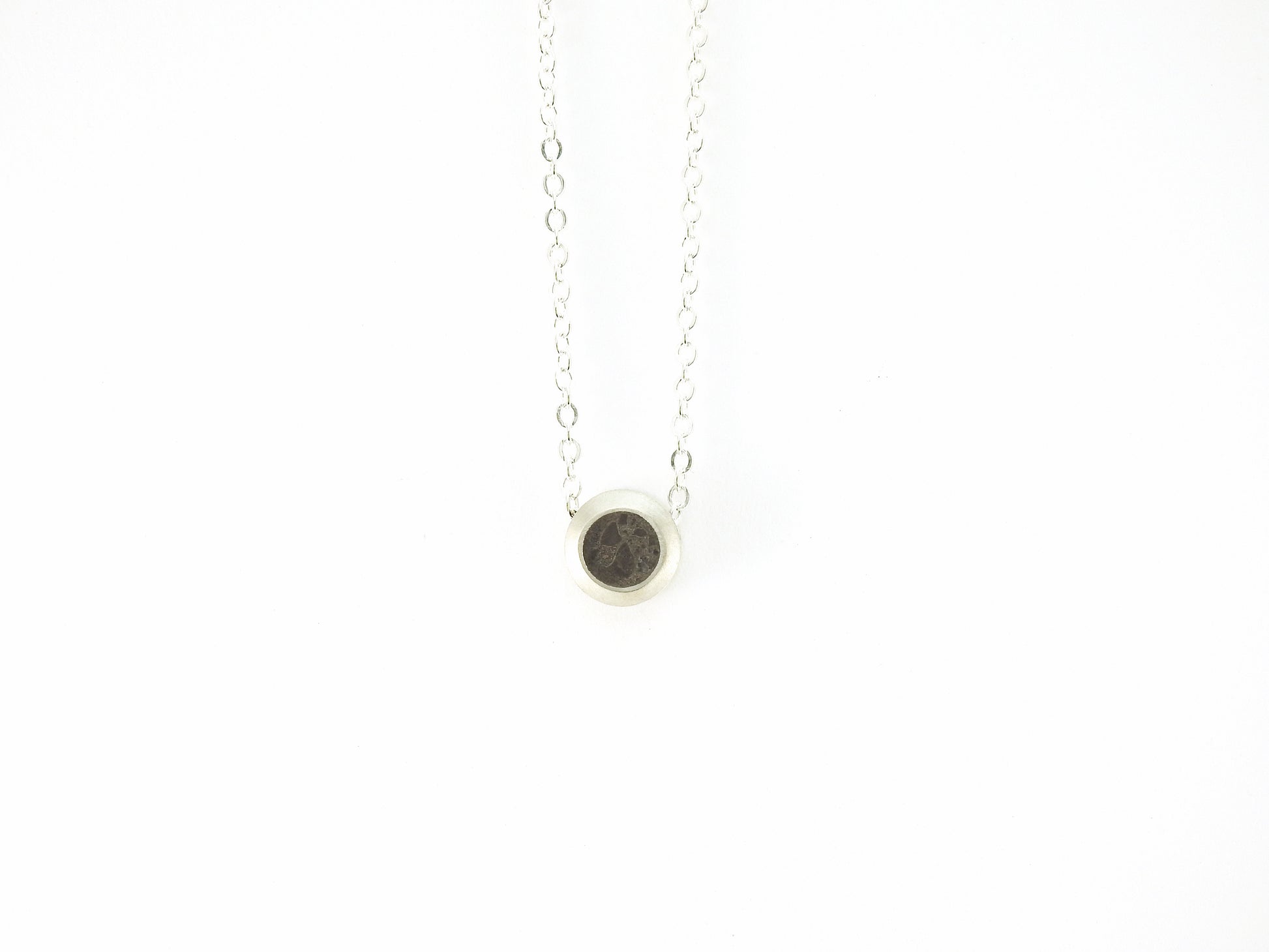 Handcrafted jewellery with Kingston limestone by ZEALmetal, Nicole Horlor, Kingston, ON, Canada