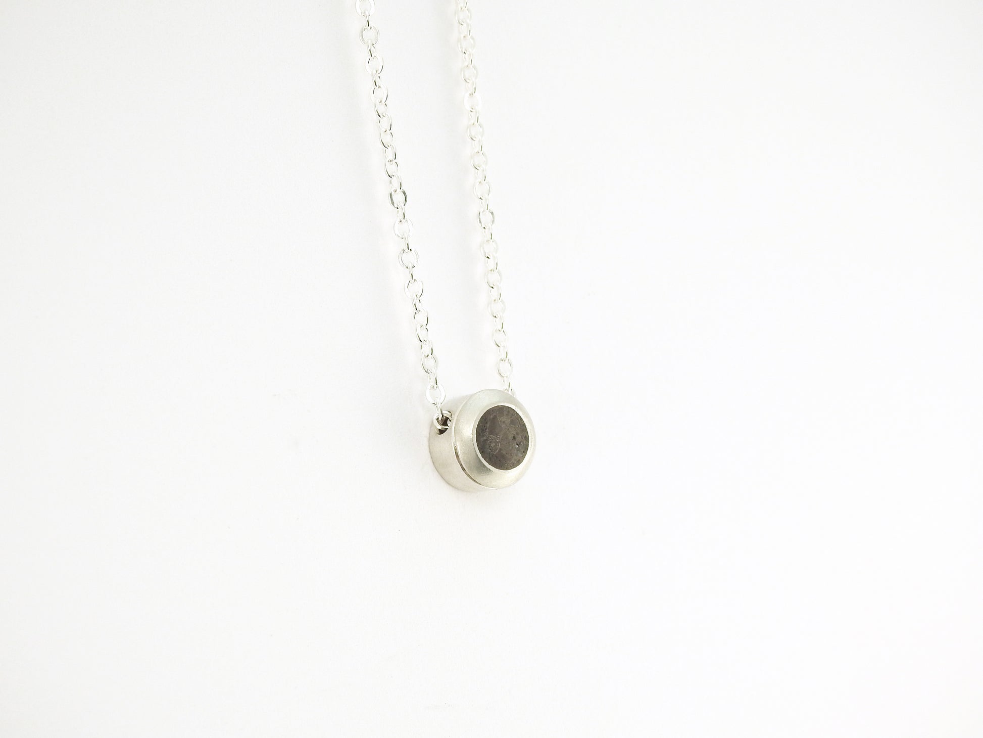 Handcrafted jewellery with Kingston limestone by ZEALmetal, Nicole Horlor, Kingston, ON, Canada