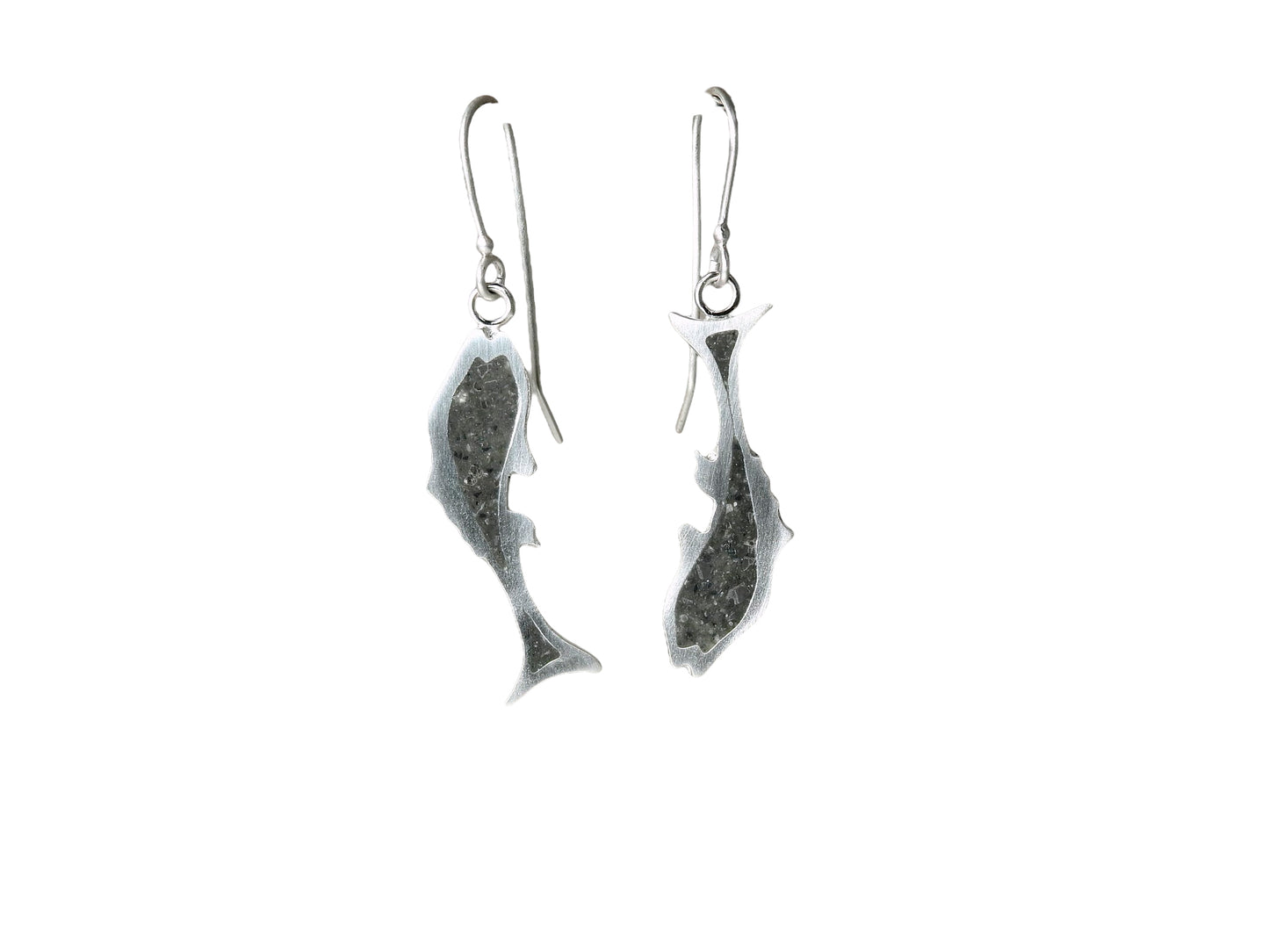Fish limestone inlay