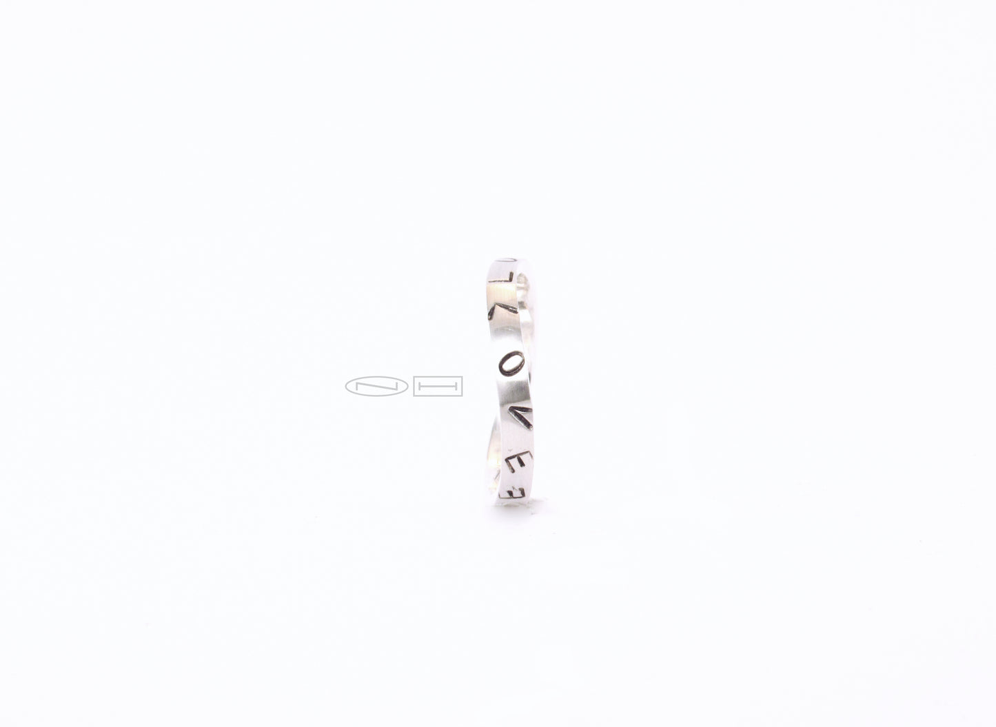 Graffiti stacker rings made from 100% recycled silver and gold, by ZEALmetal, Nicole Horlor, in Kingston, ON, Canada