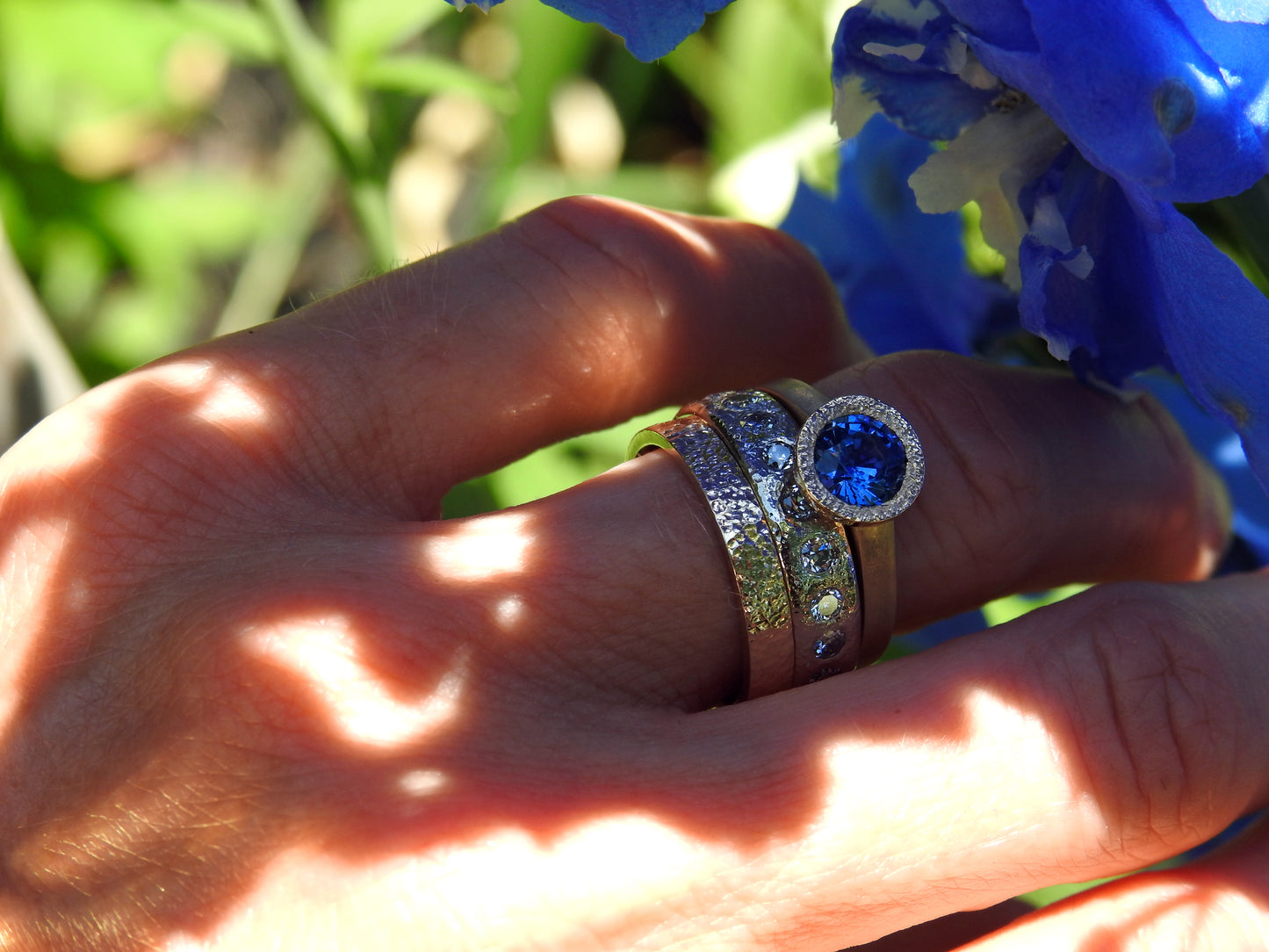 Custom gold, platinum, diamond, precious gemstone and pearl rings by ZEALmetal, Nicole Horlor, Kingston, ON, Canada