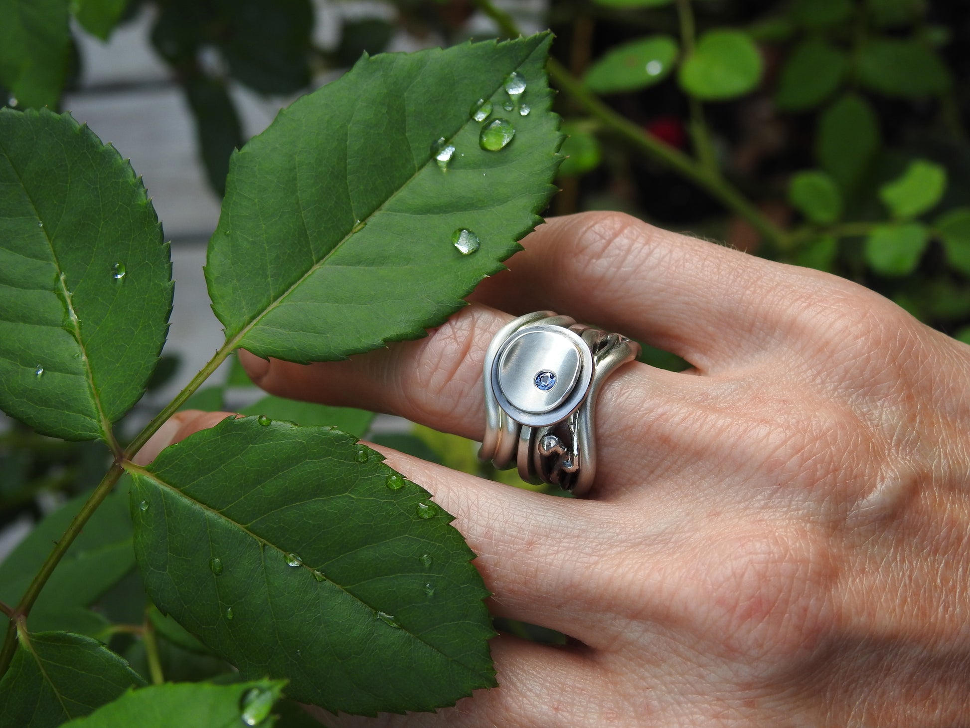 Handmade, silver jewellery, and Custom gold, platinum, diamond, precious gemstone and pearl rings by ZEALmetal, Nicole Horlor, Kingston, ON, Canada