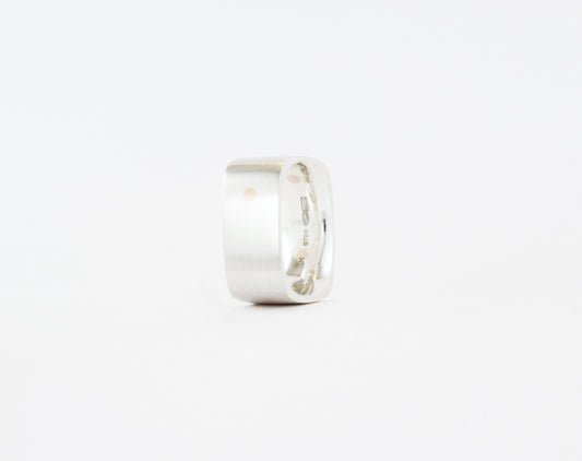 Soft square ring by ZEALmetal, Nicole Horlor, in Kingston, ON Canada