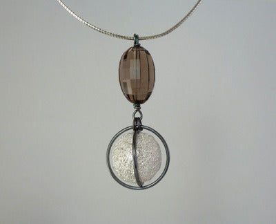 Crochet ball with bling