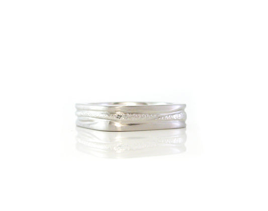 Custom handmade wedding bands and engagement rings by ZEALmetal in Kingston ON Canada available world wide