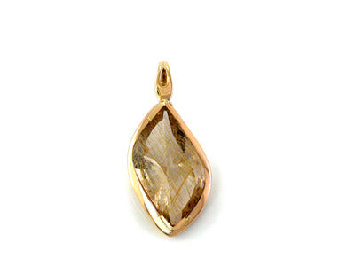 Custom gold pendant by ZEALmetal, Nicole Horlor, in Kingston, ON, Canada