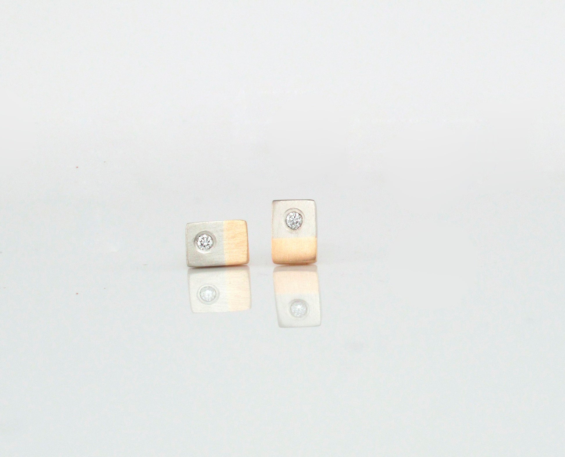 Marriage of metal earrings by ZEALmetal, Nicole Horlor, Kingston, ON, Canada