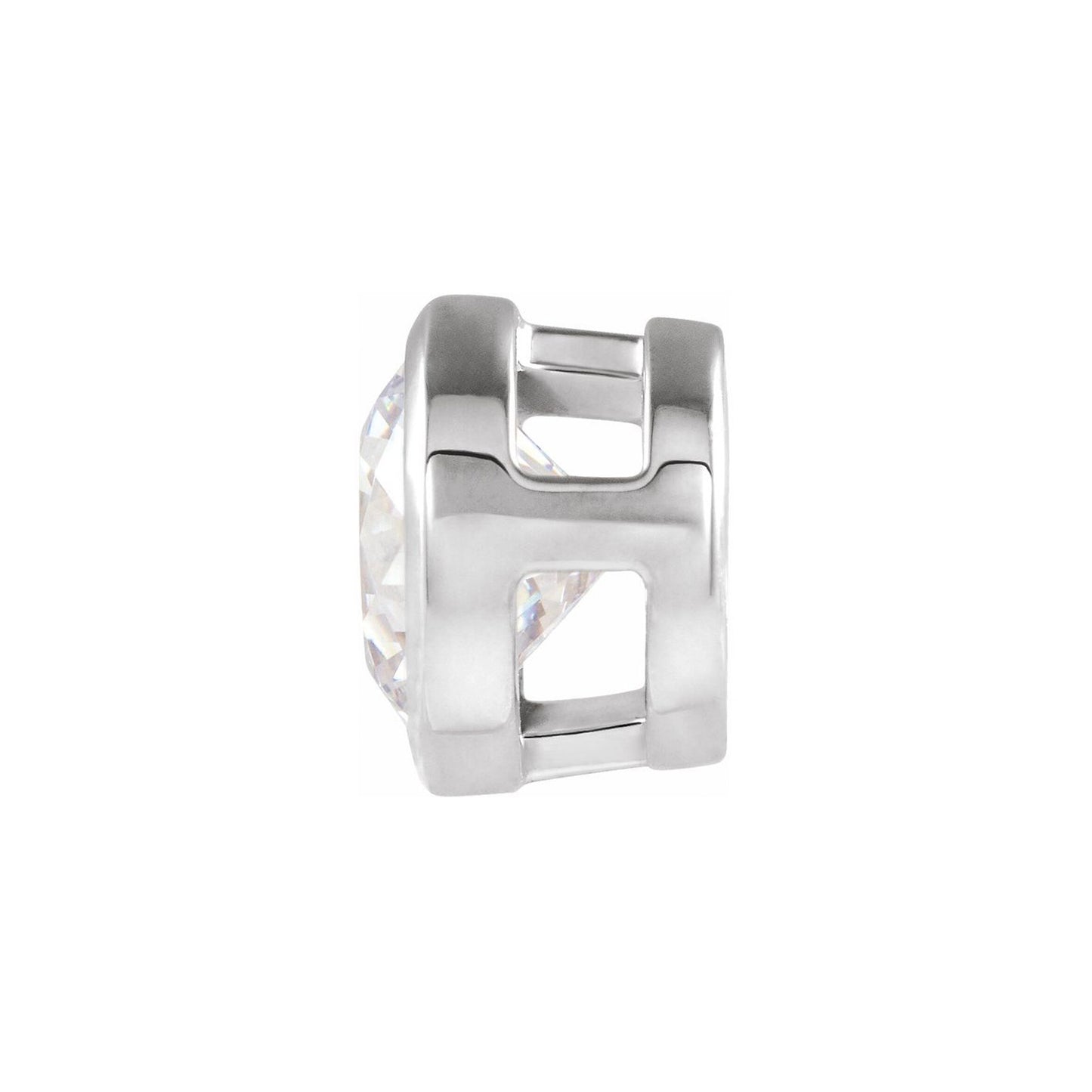 1/3 ct Platinum floating diamond