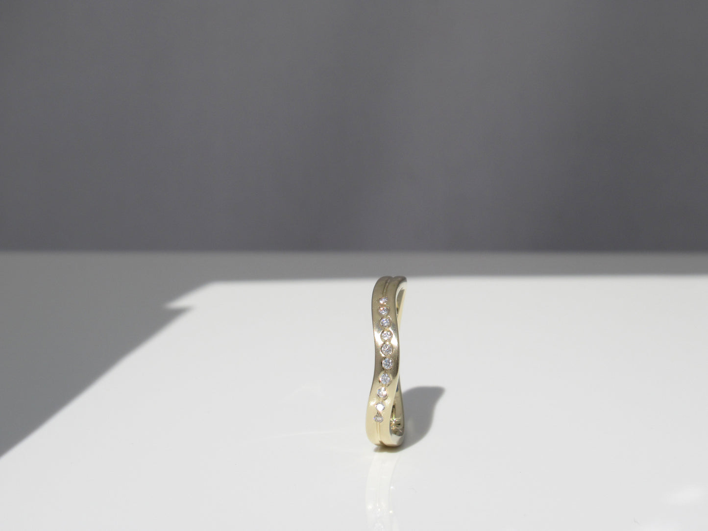 Diamond and gold rings by ZEALmetal, Nicole Horlor, ZEALmetal designs, in Kingston, ON, Canada