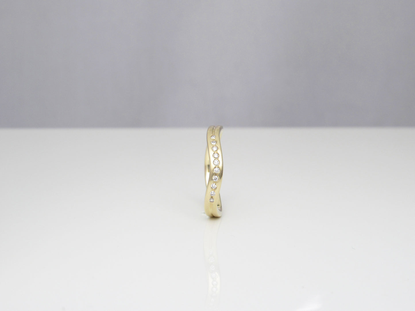 Diamond and gold rings by ZEALmetal, Nicole Horlor, ZEALmetal designs, in Kingston, ON, Canada