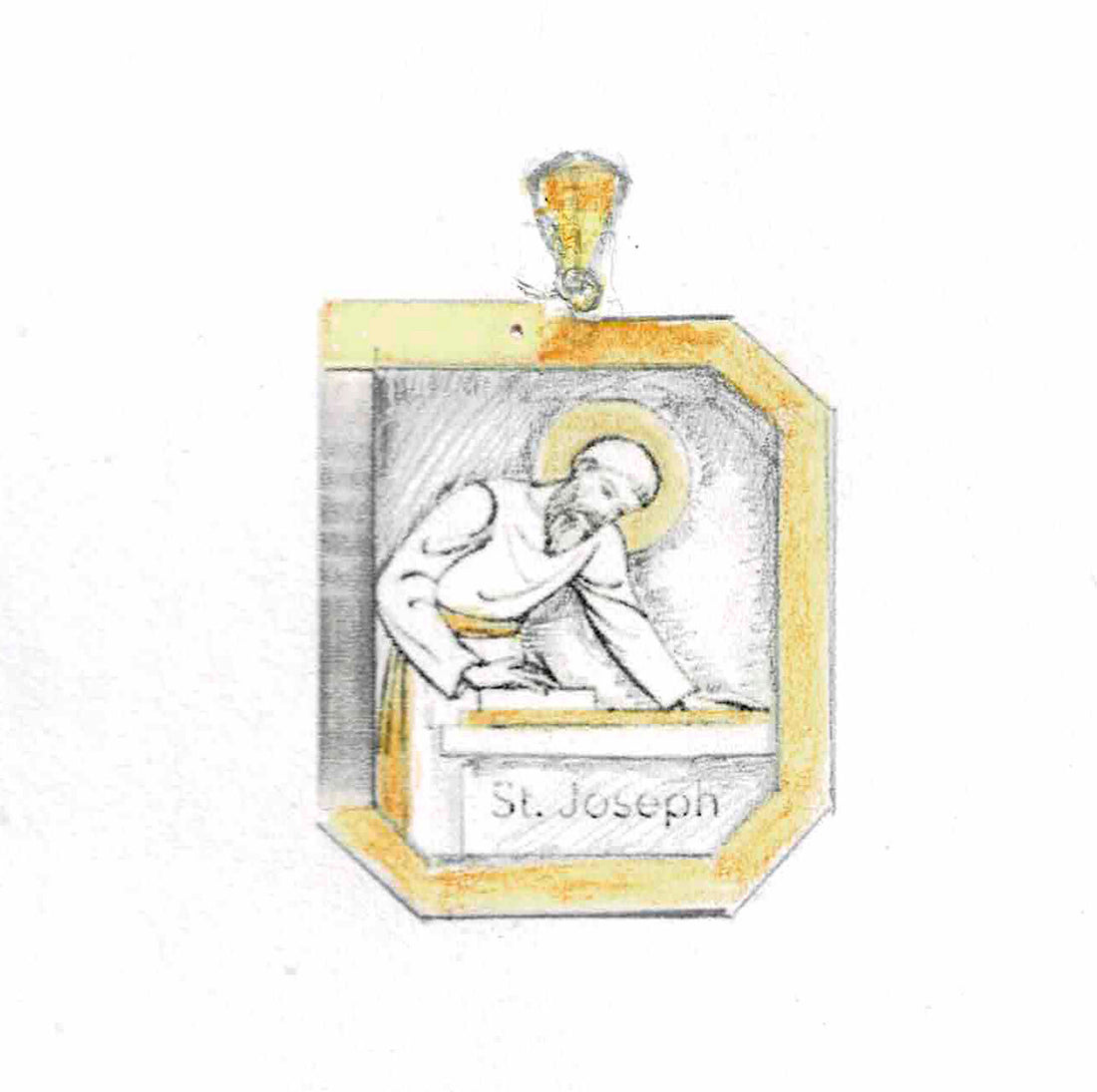 St. Joseph pendant