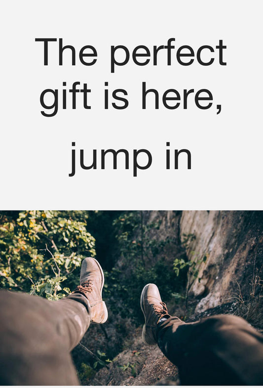The perfect gift is here, jump in!