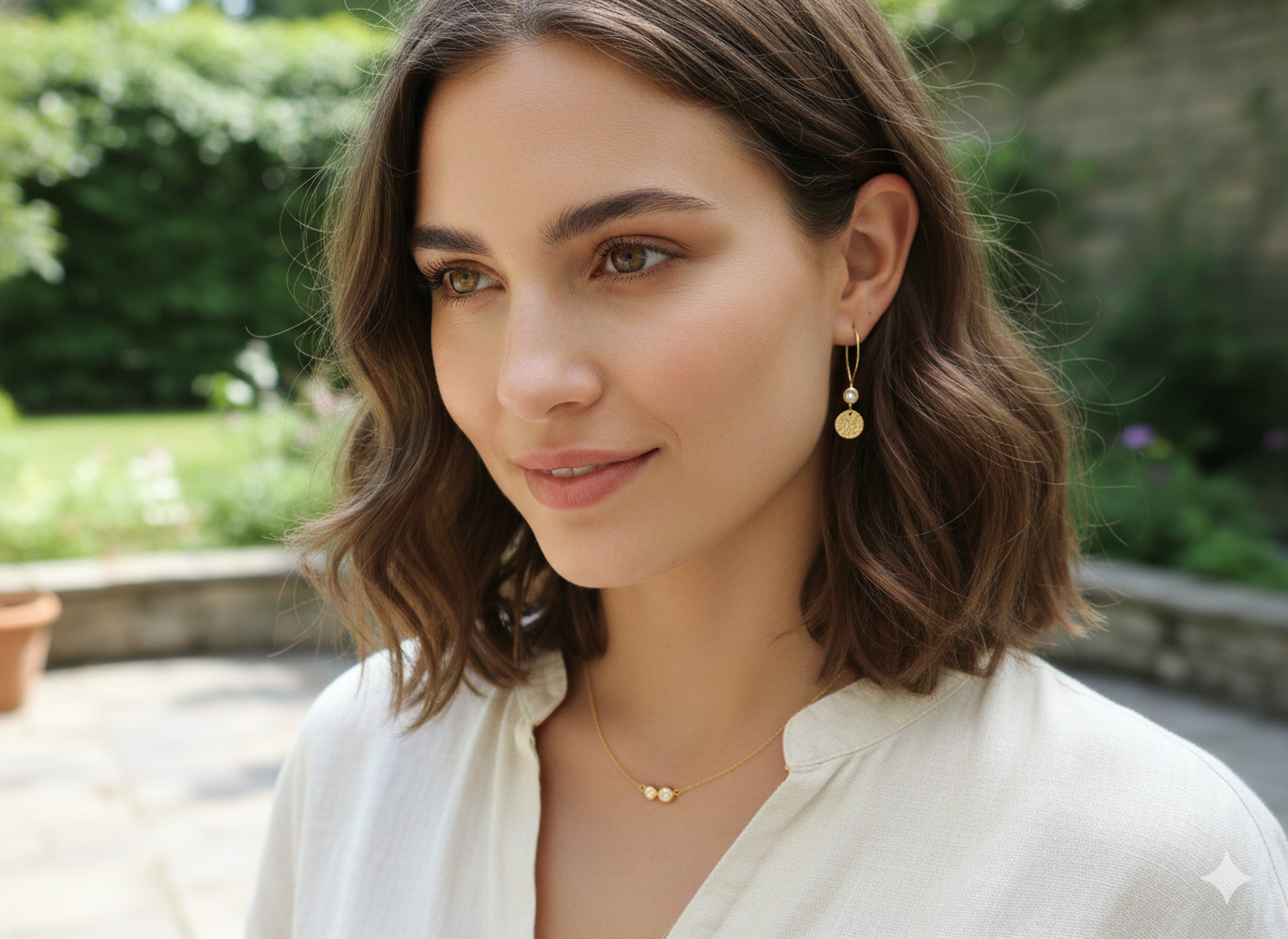 Diamond in the rough hoops with sun disc