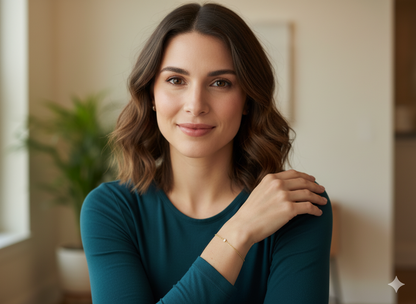 18kt CANADAMARK ~ Hearts & arrows bracelet