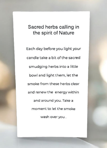 7 day intention candles