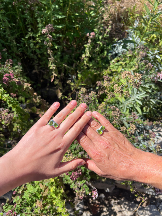 Mother Daughter celebration rings 55 and 25!