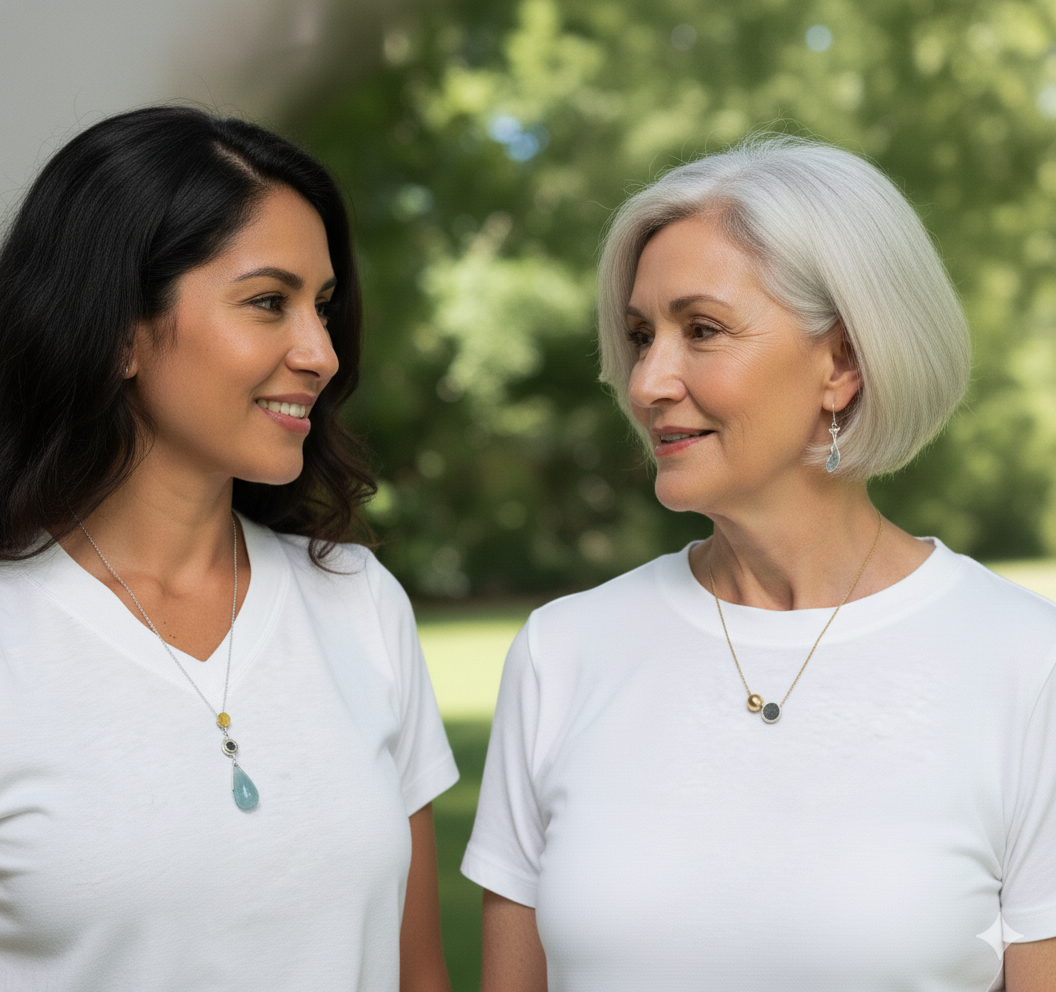 Limestone inlay, ZEALmetal, Nicole Horlor