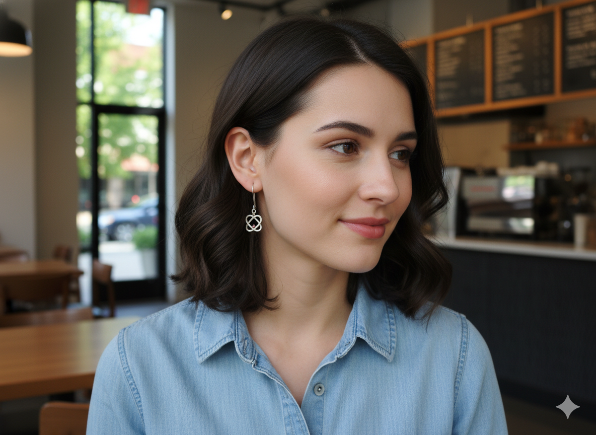 Love in every direction with pink sapphire