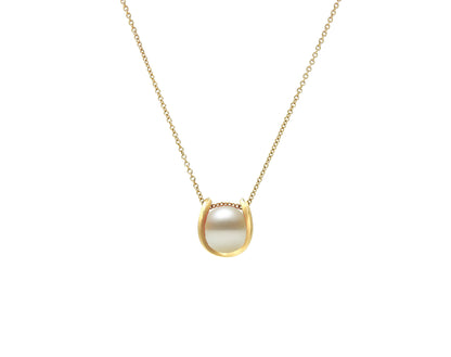 Magnetism Akoya pearl necklace, by ZEALmetal, Nicole Horlor, in Kingston, ON, Canada