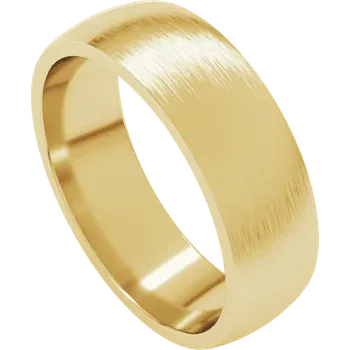Classic 5mm width 18kt yellow gold band