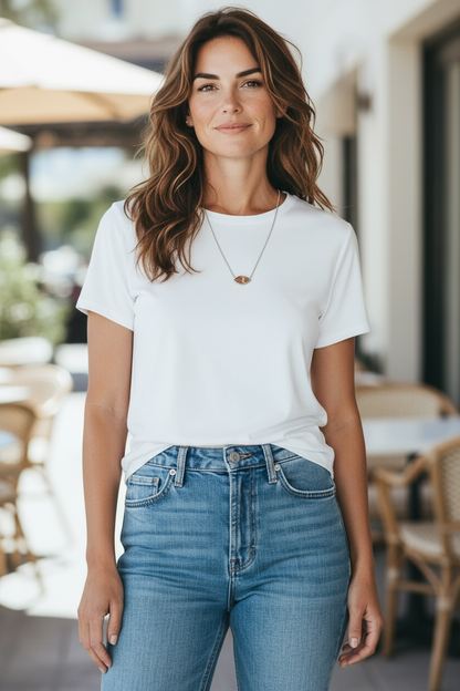 Copper Rutilated Quartz marquis