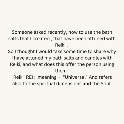 Restorative bath salts