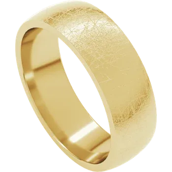 Classic 5mm width 18kt yellow gold band