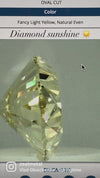 1.01 carat Natural Fancy light yellow diamond, ZEALmetal, Nicole Horlor, Kingston, ON, Canada