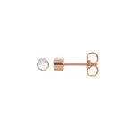 Moonstone studs