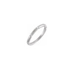 5x CANADAMARK 1.5mm F+ VS round diamonds  Clean, classic band with open flush claw 5 diamond setting.  Lovely, clean, thick sturdy substantial band with a heavy matte finish.  Approx. 1.8mm width band x 2mm thickness . 