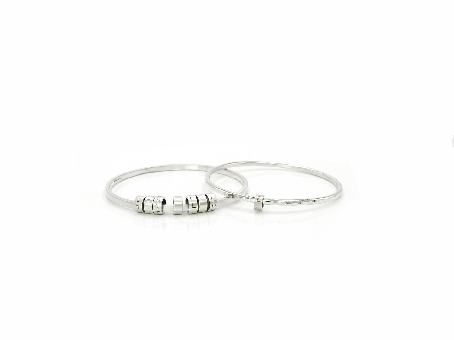 handmade bracelets made with 100% recycled silver and gold, by ZEALmetal, Nicole Horlor, Kingston , On Canada