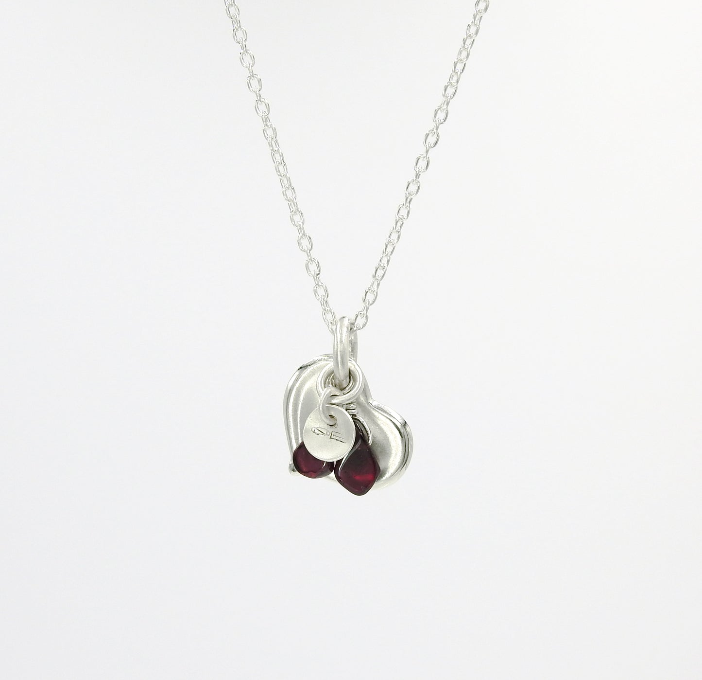 Heart necklace by ZEALmetal, Nicole Horlor, in Kingston, ON Canada