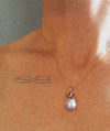 Organically you baroque pearl pendant