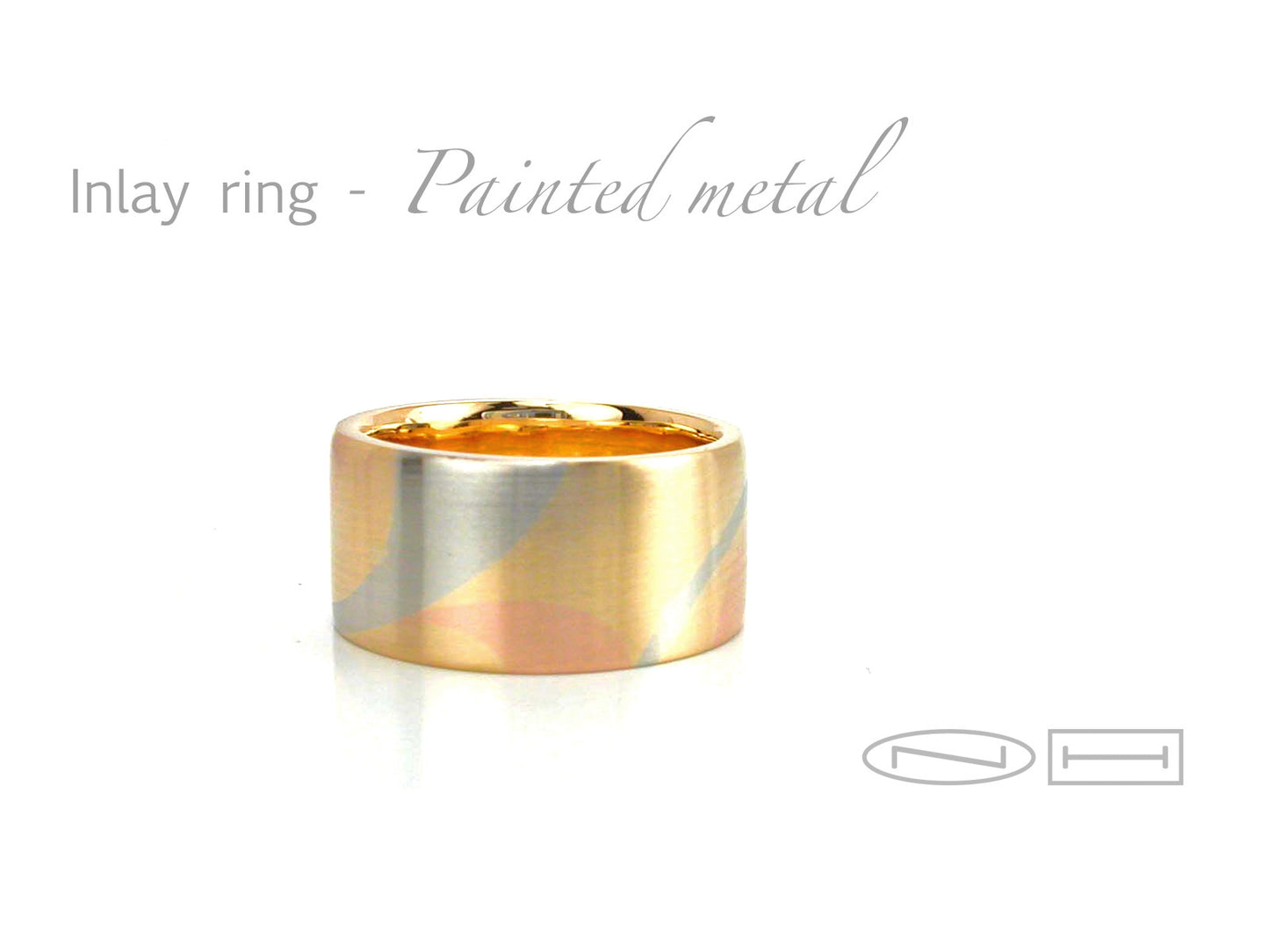 Marriage of metal 18kt yellow, white and red gold, by ZEALmetal., Nicole Horlor, in Kingston, ON, Canada